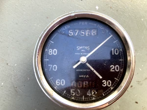 Vintage Smiths 85 mph speedometer 467/1/L sold for spares or repair - Picture 1 of 15