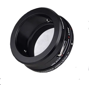Adapter w/ locking device for Arri Arriflex STD Standard Lens To Leica M LM - Picture 1 of 4