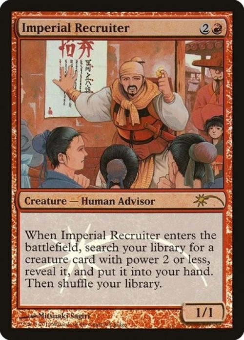 Imperial Recruiter -Foil Light Play MTG Promos: Judge - Image 1 of 1