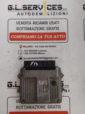 CENTRALINA MODULO UNITA CONTROLLO GESTIONE MOTORE LANCIA YPSILON 1.3 51KW 11-25 - Immagine 1 di 4