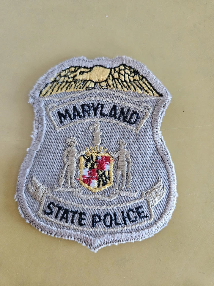Нашивка реплика полиции штата Мэриленд - Изображение 1 из 4