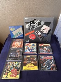 PC Engine console AV booster cable Boxed set NTSC-J CIB With Games