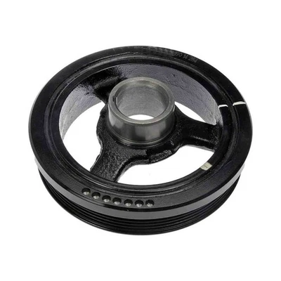 For Saab 9-4X 2011 Harmonic Balancer | Black Color | Serpentine Drive Belt Type - Image 1 of 4