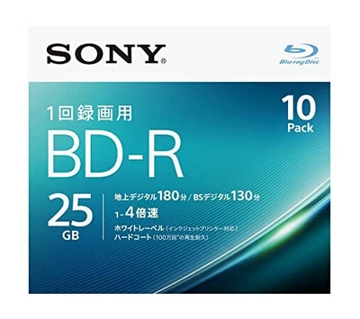 Sony [10 Discs Approximately 30 Hours of Digital Terrestrial Broadcast Recording - Image 1 of 4