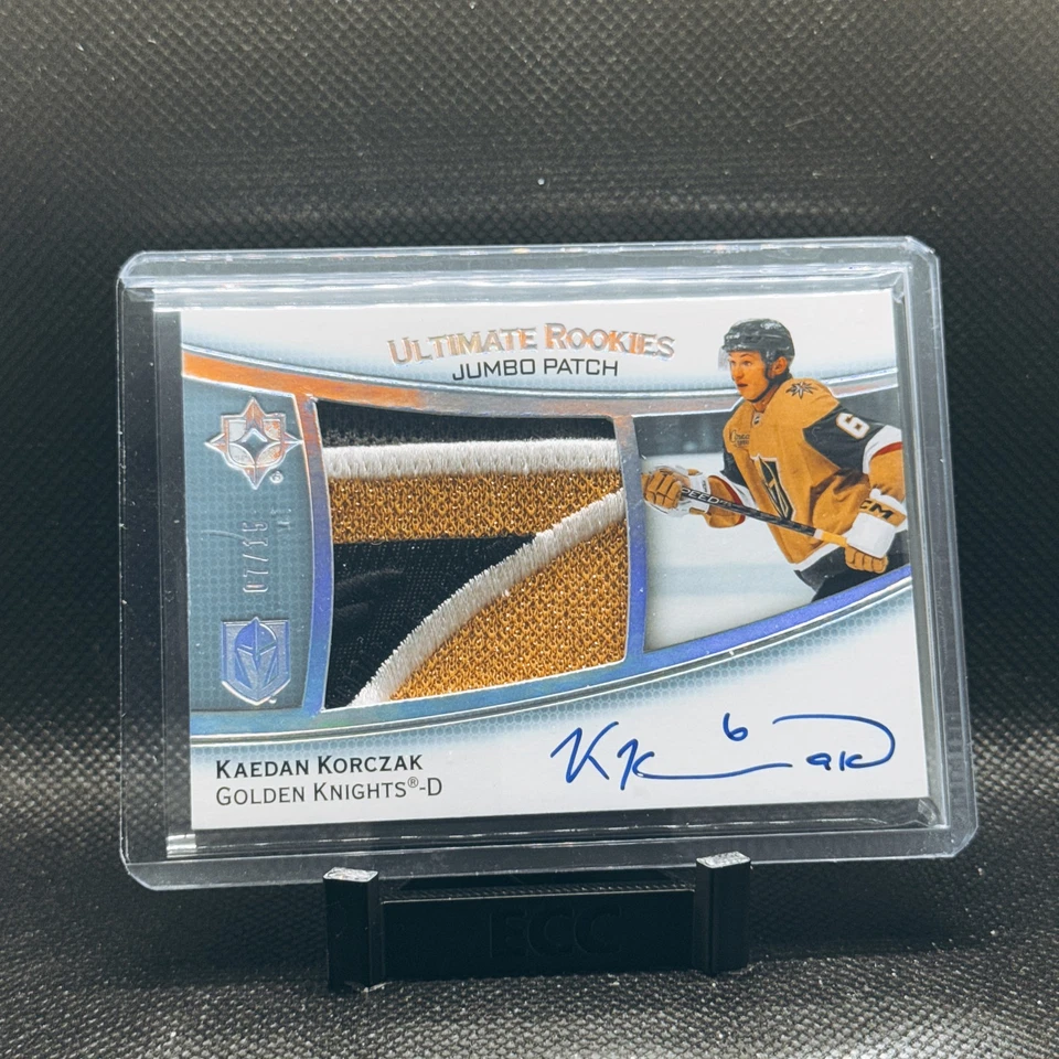 2019-20 Ultimate Collection - Nicolas Hague Ultimate Rookies Auto /299 #182 - Image 1 of 2