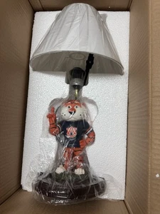 Auburn University Maskottchen Tiger Tischlampe Leuchte ~ 18" HOCH MIT SCHIRM - NEU - Bild 1 von 4