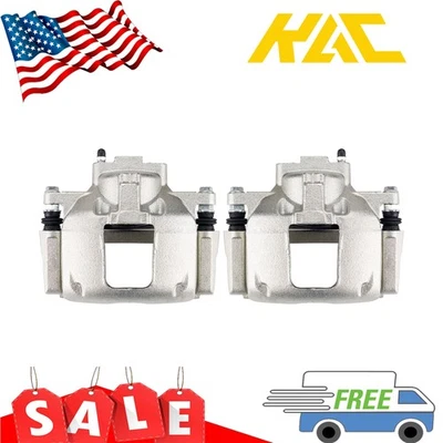 Pinza de freno delantera 2 piezas para Dodge Nitro 2007-2010 Chrysler Town & Country 08-12 Foto 1 de 4