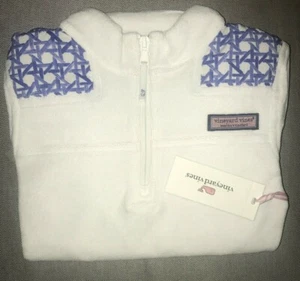 Vineyard Vines Girls Painted Rattan Relaxed Shep Shirt size S or M ($70) New - Picture 1 of 6