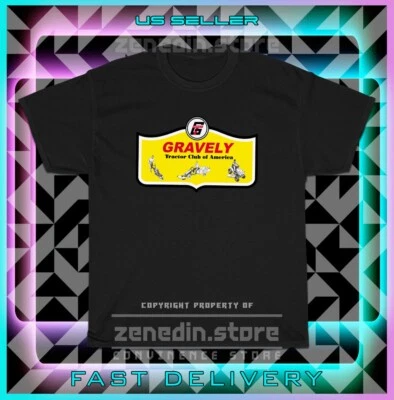 Nueva Camiseta GRAVELY Tractor Club of America Logo Para Hombre Camiseta Americana Para Hombre Foto 1 de 4