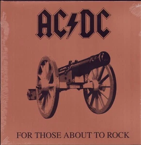 AC/DC ‎- For Those About To Rock (We Salute You) (Vinyl LP - 180 Gram - EU 2009) - Imagen 1 de 2