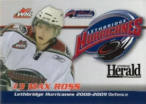 2008/09 Lethbridge Hurricanes - MAX ROSS - Bild 1 von 2