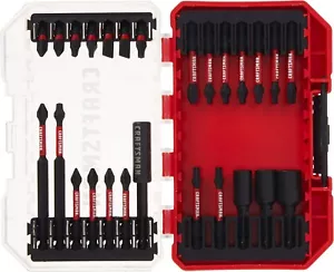 New CRAFTSMAN Impact-Rated Impact Driver Bit 26-PC w/ Case - Picture 1 of 3