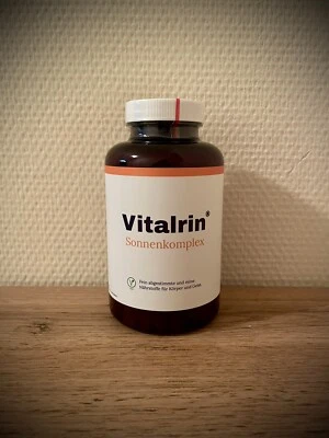 VITALRIN Sonnenkomplex 180 Kapseln m.Ingwer u.Vitaminen Nahrungsergänzungsmittel - Bild 1 von 2