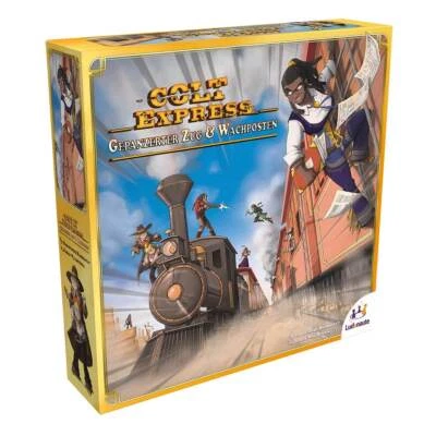 Colt Express Gepanzerter Zug & Wachposten, Erweiterung (Deutsch) Brettspiel  - Bild 1 von 2