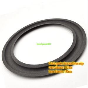 1 pièce 8 pouces 195 mm haut-parleur corne de woofer bord mousse pièces de réparation environnantes - Photo 1/4