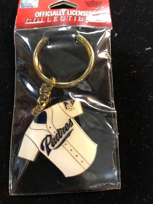 NEW San Diego Padres Key Chain - "Jersey" MLB Licensed - Factory Packaged   - Image 1 of 2