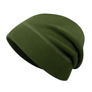 Tactical Skull Cap Windproof Beanie Military Winter Warm Microfleece Ski Hat Men