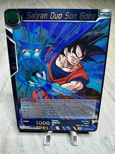 Saiyan Duo Son Goku BT6-031 Foil PreRelease Dragon Ball Super Card Game NM - Picture 1 of 9