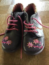 Toddler girl purple boots