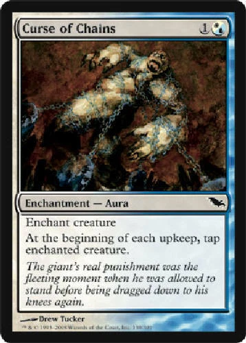 CURSE OF CHAINS Shadowmoor MTG Magic the Gathering Cards DJMagic - Image 1 of 1
