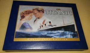 TITANIC COLLECTOR'S EDITION VHS MOVIE, PHOTO, BOOK, ACTUAL PICE FILM CLIPPING - Picture 1 of 12