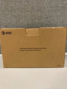 AT&T Przewodowy bezprzewodowy system odbierania telefonów Blok połączeń 2 słuchawki CL84307 - Zdjęcie 1 z 1