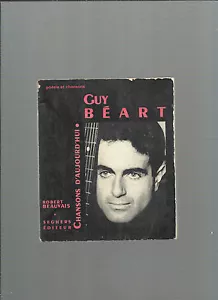 Guy Béart Poésie et Chansons Robert Beauvais Chansons d'aujourd'hui REF E14 - Foto 1 di 1