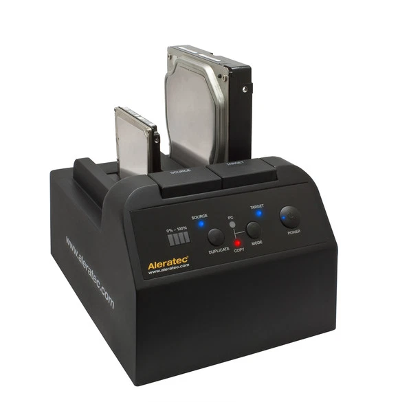 Aleratec 1:1 HDD Duplicator NO: 350123 Copy Dock USB3.0 - Image 1 of 3