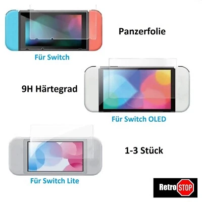 Nintendo Switch Screen Protector for Switch, OLED and Lite Tempered Glass 9H NEW ✅ - Image 1 of 3