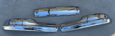 S BUICK SUPER SERIES 50 NEW TRIPLE PLATED CHROME FRONT UPPER BUMPER 1942 42 OEM - Image 1 of 4
