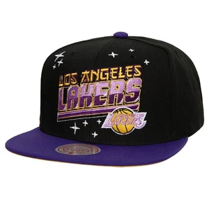 Mitchell & Ness Los Angeles Lakers Anime HWC Flat Bill Snapback NBA Cap Mütze - Bild 1 von 3