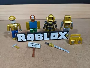 Roblox Figures Icons of Roblox 15th Anniversary Box Set No Codes and Bonus Sign - Picture 1 of 5