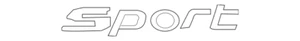 GENUINE HYUNDAI SONATA 2015-2017 REAR NAMEPLATE "SPORT", 86315-C1000 - Picture 1 of 1