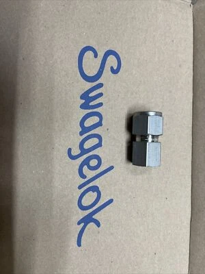 Swagelok  1/2" X 1/4" Stainless Steel Tube Fitting SS-810-7-4 - Image 1 of 3