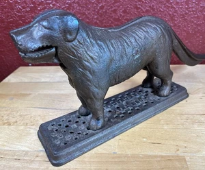 Harper Supply Co. Chicago USA Vintage Antik Gusseisen Hundetablett Nussknacker - Bild 1 von 11