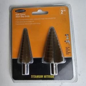 Warrior Schnellarbeitsstahl Stufenbohrer Titannitrid 2 Stück 69088 - Bild 1 von 8