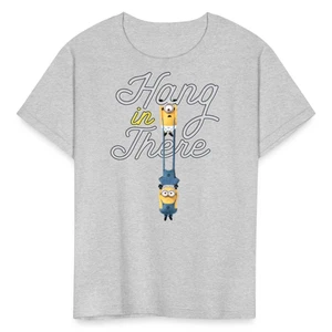 Minions Merch Hang In There Officially Licensed Kid's T-Shirt - Picture 1 of 13