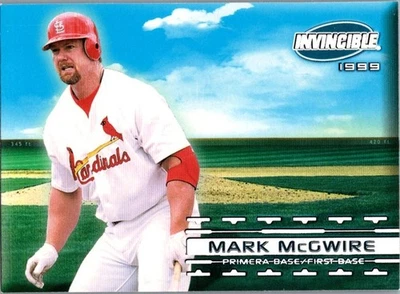 1999 Pacific Invincible - Sandlot Heroes Mark McGwire #16 Fielding - Imagem 1 de 2