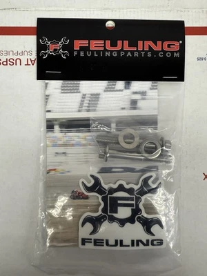Feuling - Kit de herrajes 5560 para purificador de aire BA '84-'92 Evolution Big Twin Softai Foto 1 de 4