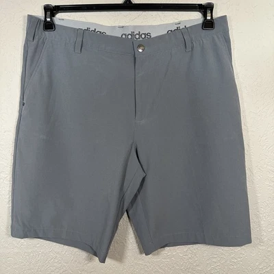 Adidas Golf Shorts Mens 38 Gray Stretch Performance Athletic Lightweight Chino - Image 1 of 4