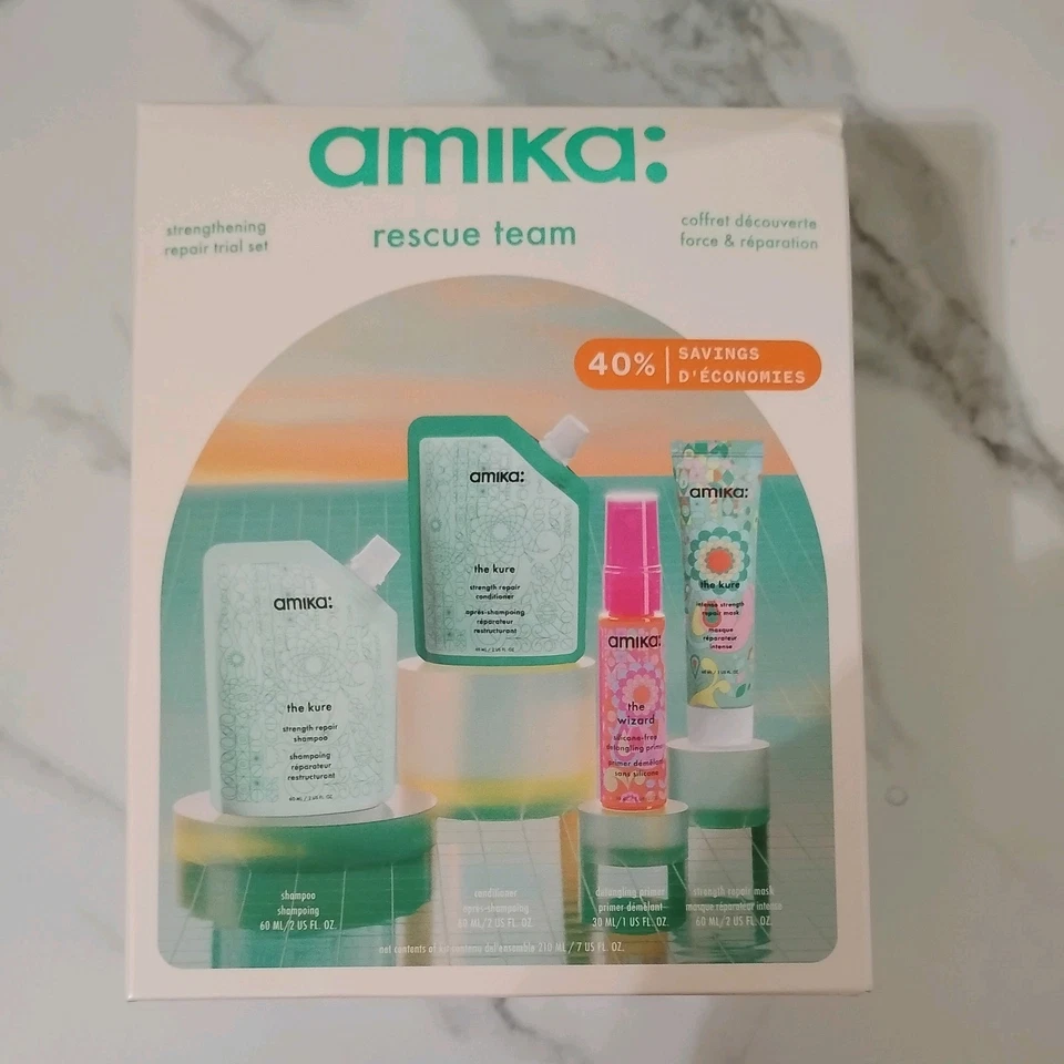 Amika Rescue Team the kure 4-Piece Travel Set ️