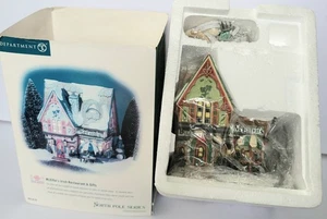 DEPT 56 NORTH POLE SERIES ELFLAND MCELFIN'S IRISH RESTAURANT & GIFTS IN BOX - Bild 1 von 3