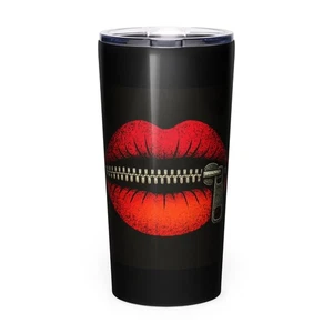 Red Lips Tapered Edelstahl Becher - Bild 1 von 4