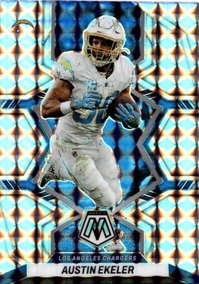 2022 Panini Mosaic - Austin Ekeler #102 Silver Prizm  - Image 1 of 2
