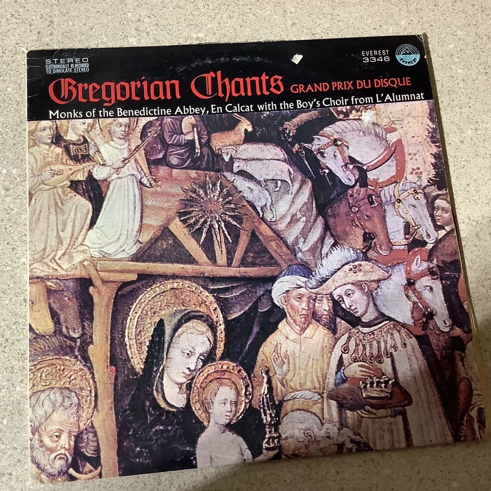 ‎Виниловая пластинка Gregorian Chants: Grand Prix Du Risqué Everest - Изображение 1 из 2