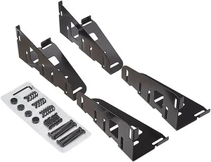 Sleep Master 4-Piece Bracket Set and Bed Skirt for Platform Bed Frame, Twin - Picture 1 of 1
