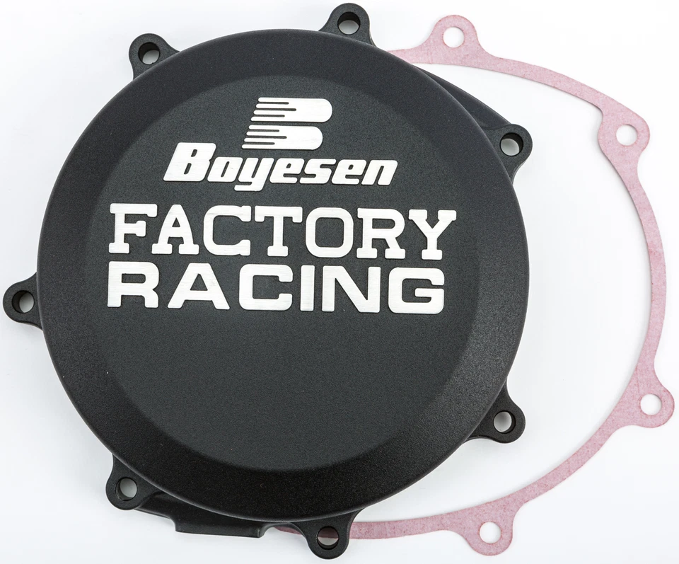 Yamaha YZ250F 2014-2018, YZ250FX 2015-19 Boyesen Factory Clutch Cover Black C... - Image 1 of 1