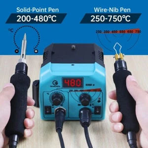 145W Wood Burning Pen Tool Set Multifunction Craft Pyrography Machine Burner Kit - Picture 1 of 6