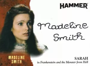 TARJETA DE AUTÓGRAFO HAMMER SERIE 1 (2021) - MADELEINE SMITH (SARAH) MS2 - Imagen 1 de 1