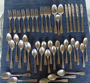 44 Teile Cambridge Edelstahl Besteck ~ Bretagne ~ Konvolut - Bild 1 von 8